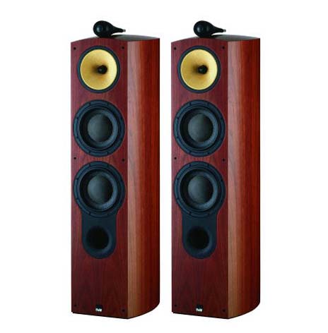 B&W FRONT TOWER WOOD SPEAKERS HIGH END